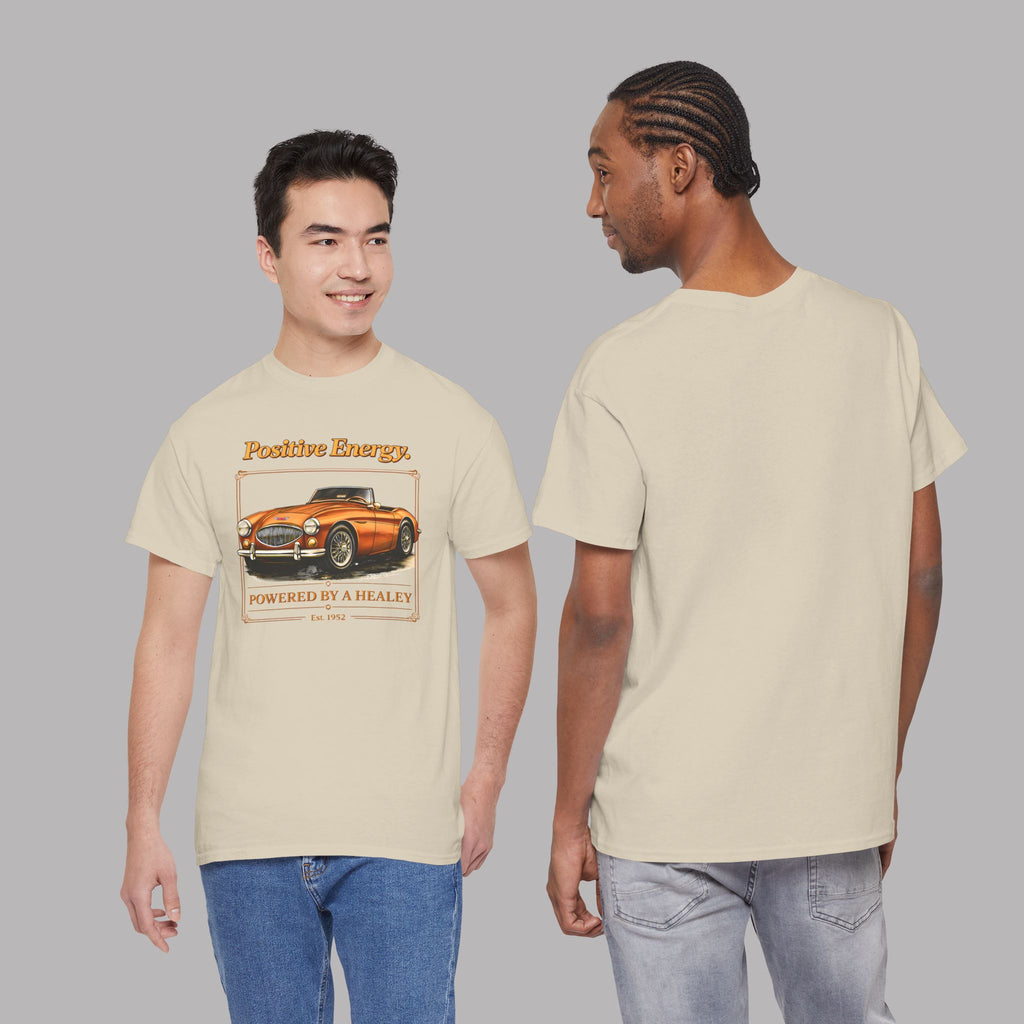 Positive Energy Roadster Tee | Vintage Sports Car Shirt