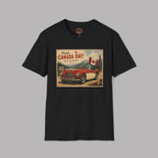 Happy Canada Day Classic Roadster T-Shirt – Vintage British Sports Car Tee