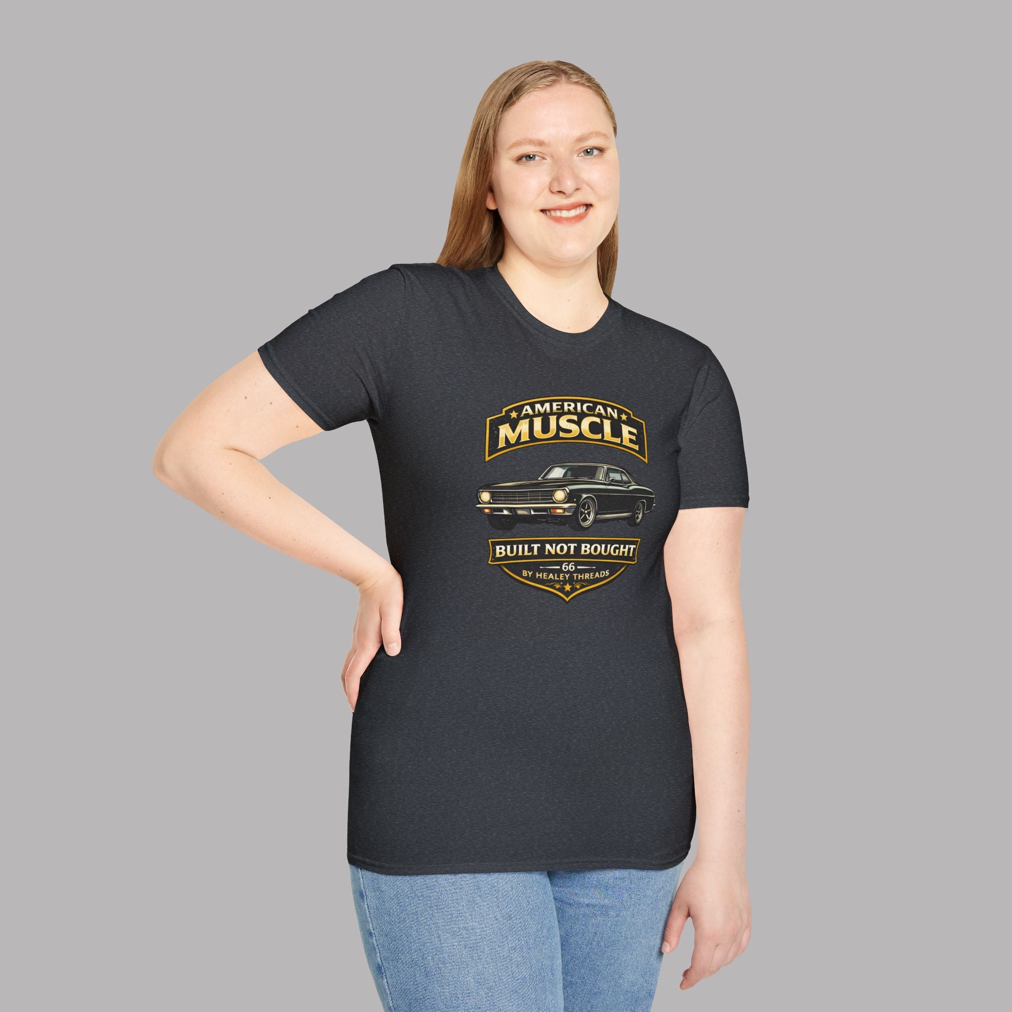 Built Not Bought American Muscle Tee | Classic Car T-Shirt
