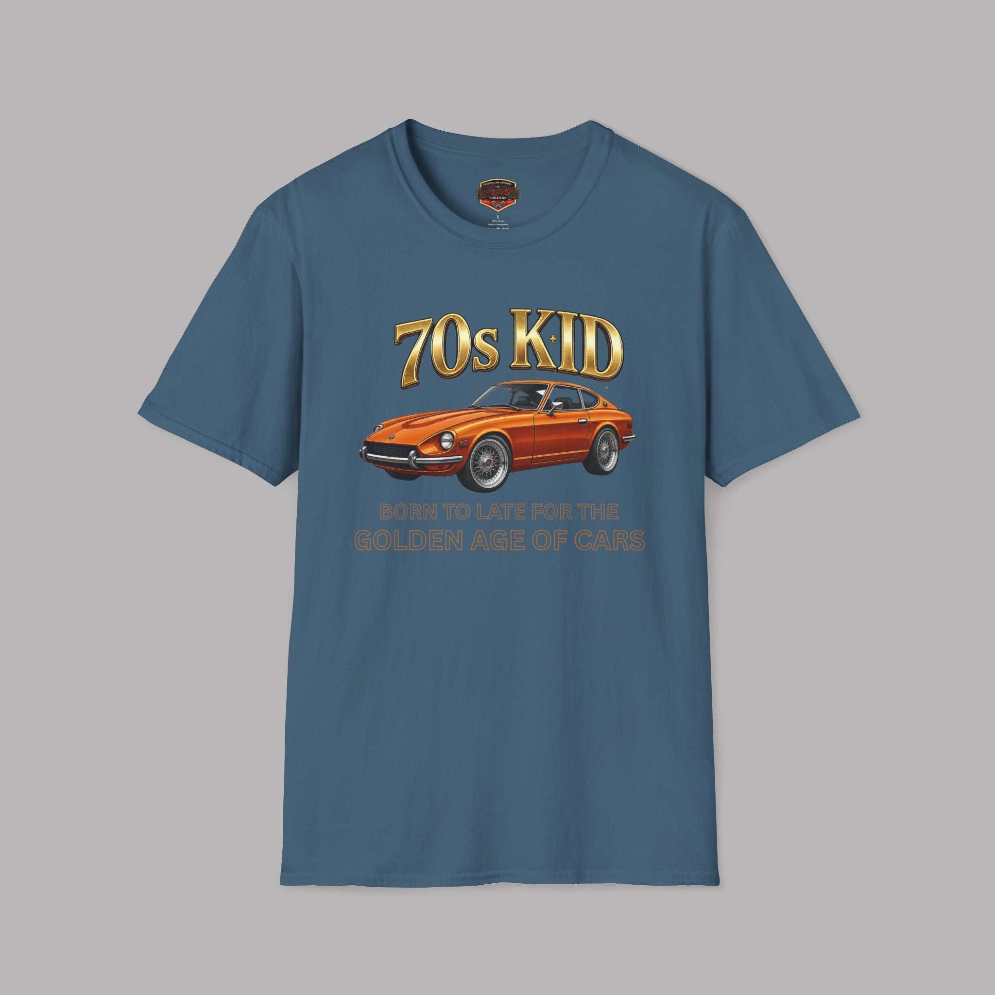 70s Kid Classic Car T-Shirt - Vintage Datsun 240Z Graphic Tee