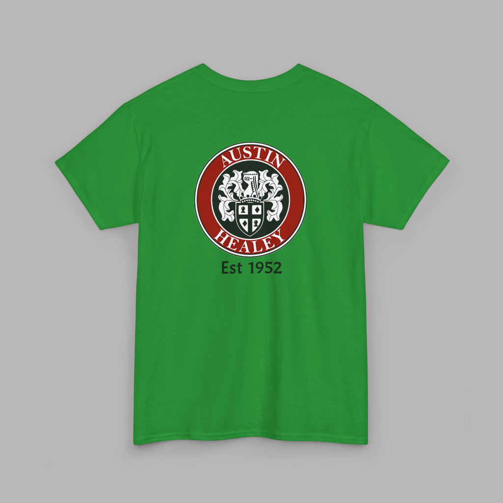 Austin Healey Crest T-Shirt – Vintage British Sports Car Tee (Est. 1952)