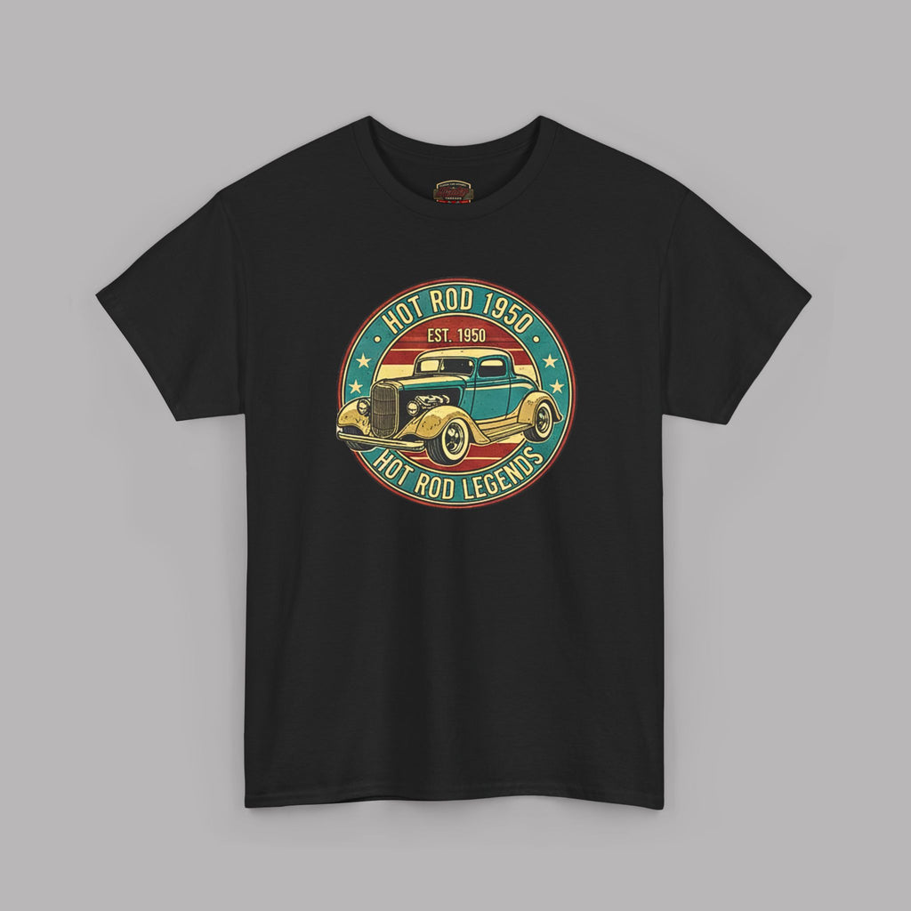 Hot Rod 1950 T-Shirt – Vintage Classic Car Graphic Tee