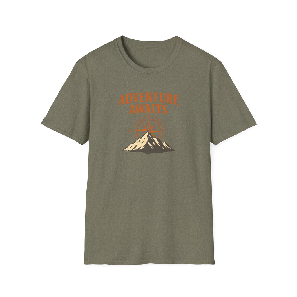 Adventure awaits compass mountain T-Shirt