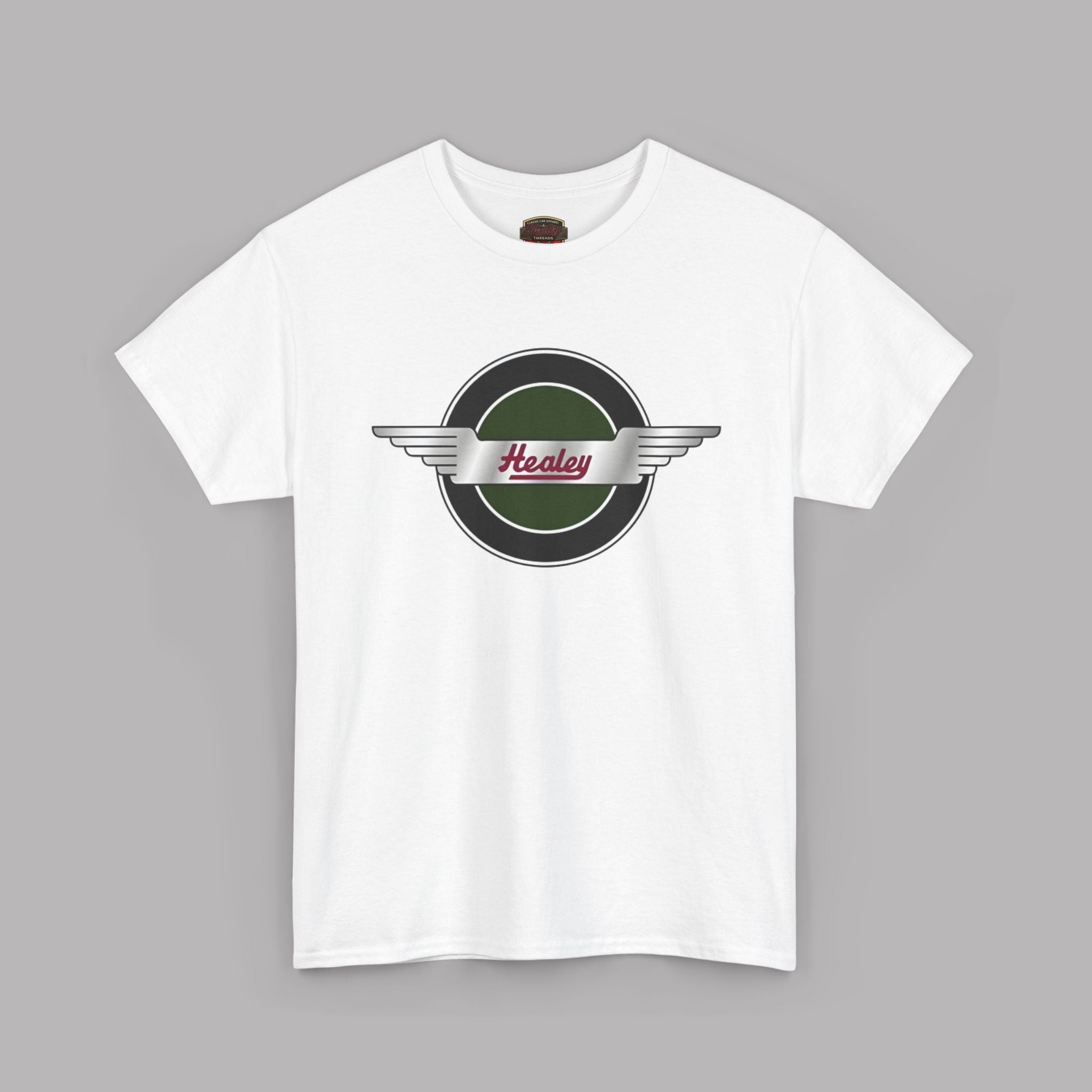 Vintage Healey Badge Tee | Classic Car Enthusiast Gift