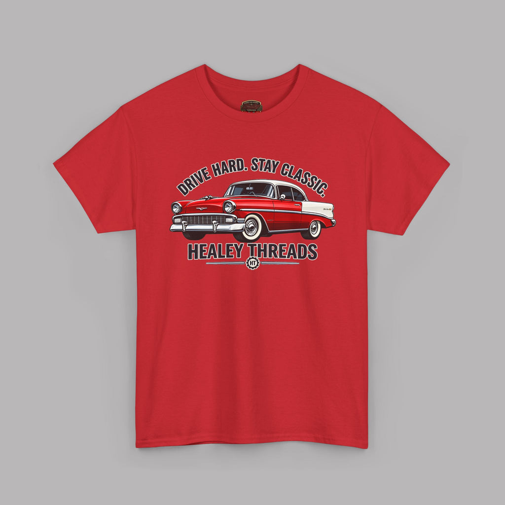 Drive Hard Stay Classic Cruiser Tee | Retro Car Gift