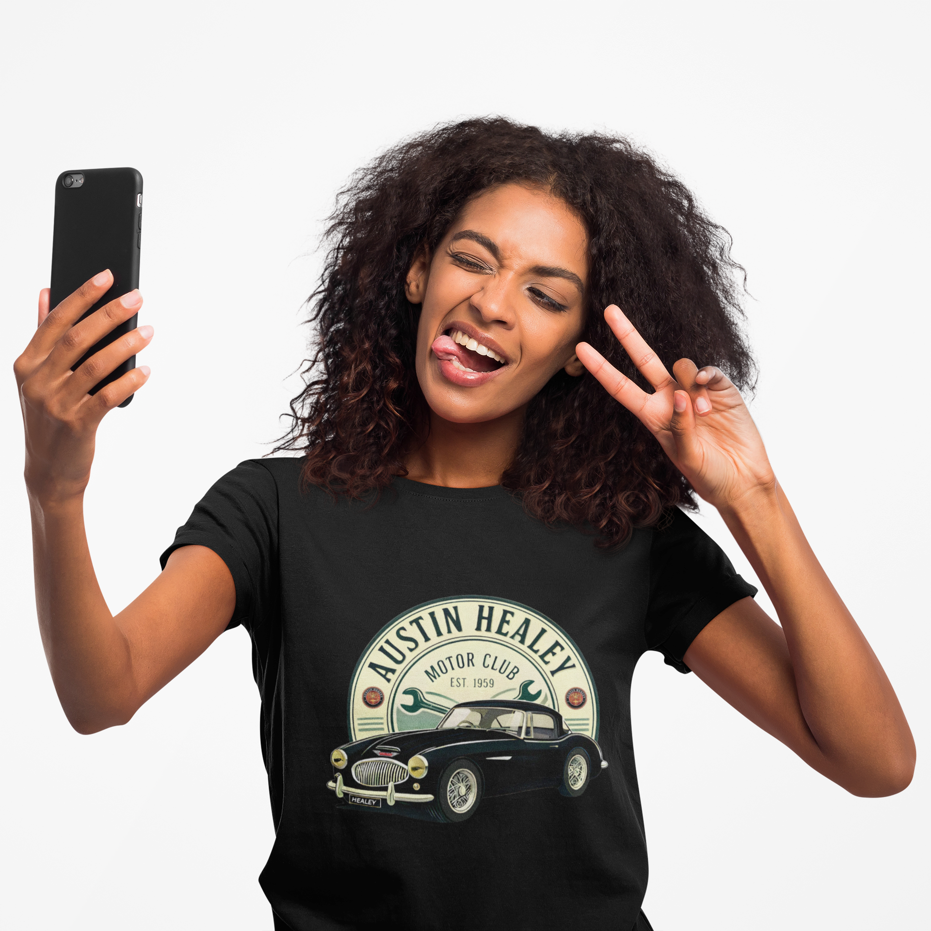 Austin Healey Motor Club T-Shirt — Vintage Classic Car Tee