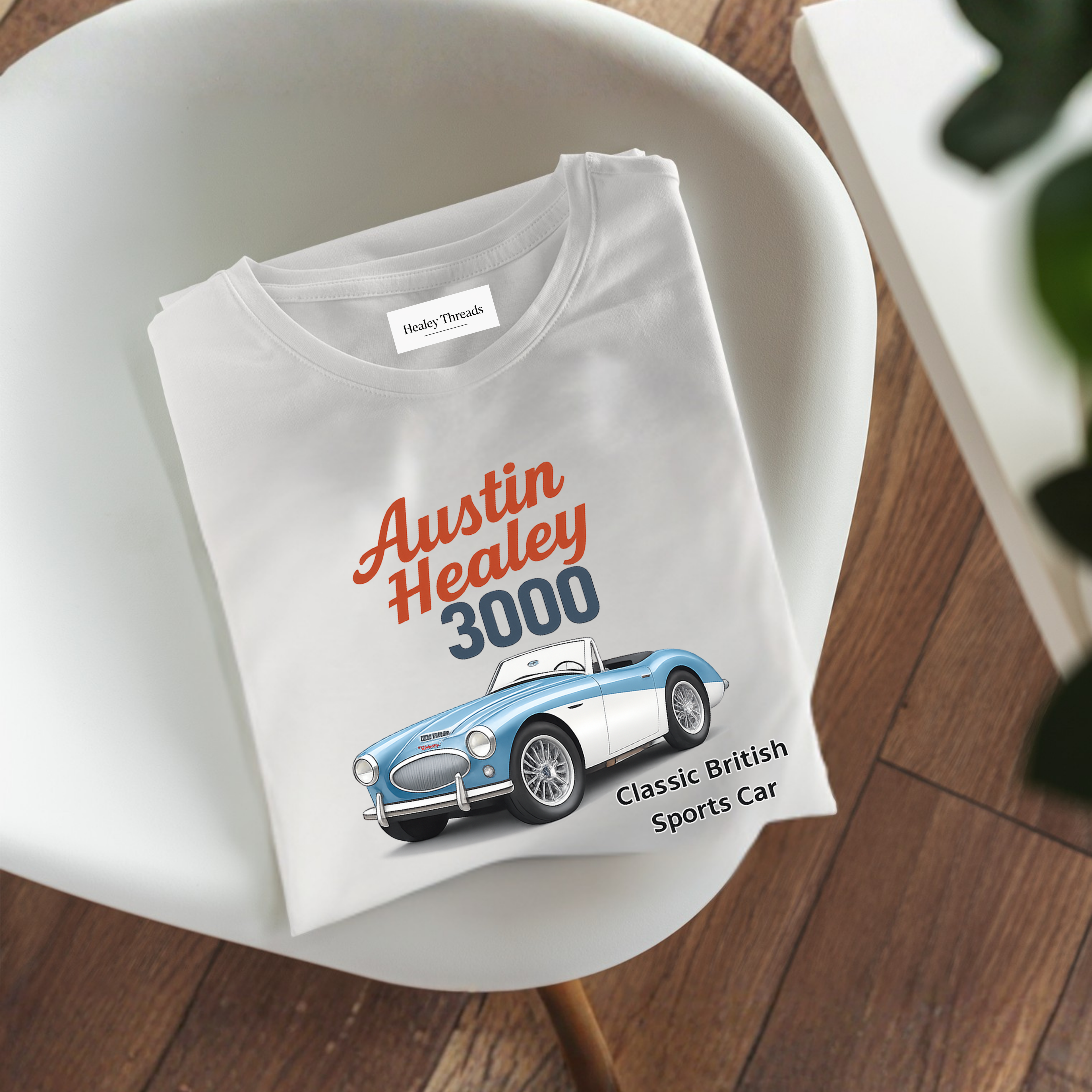 Austin Healey 3000 Tee - Classic British Sports Car T-Shirt