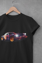Abstract 3D Sports Car T-Shirt - Cool Automotive Art Design