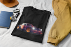 Abstract 3D Sports Car T-Shirt - Cool Automotive Art Design