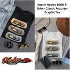 Austin Healey Vintage T-Shirt – Classic Roadster Trio Tee