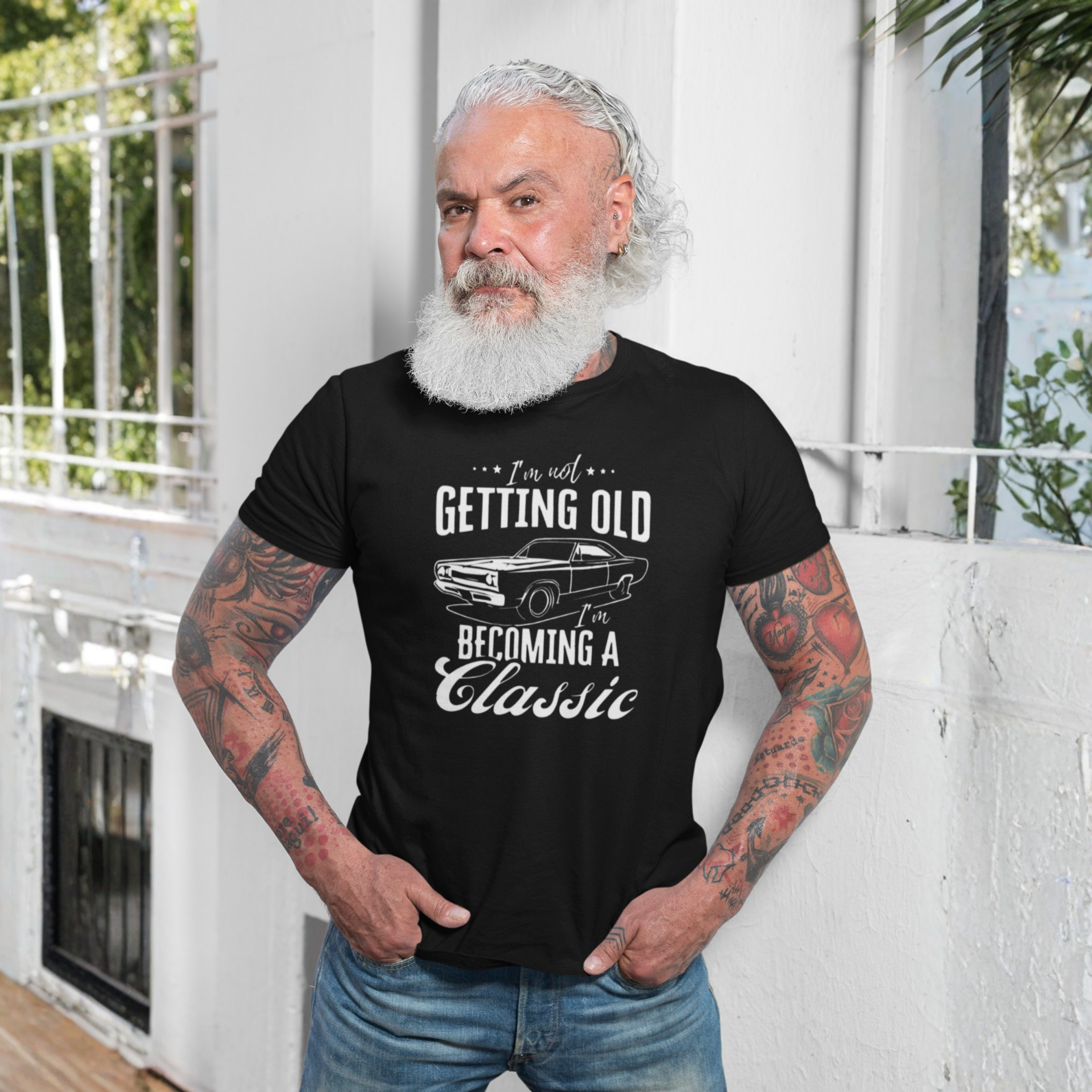 Classic Car Birthday T-Shirt - I'm Becoming a Classic Tee