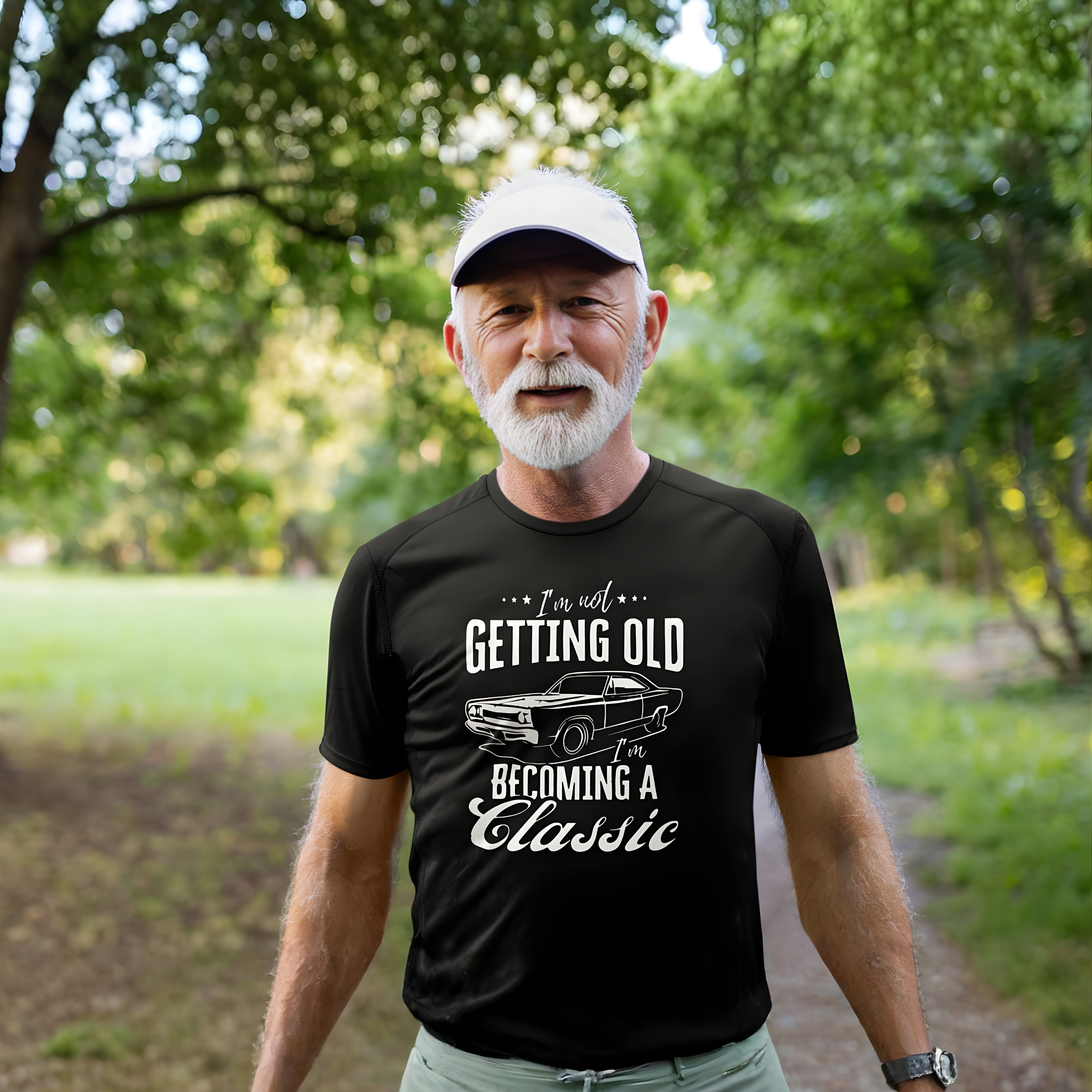 Classic Car Birthday T-Shirt - I'm Becoming a Classic Tee