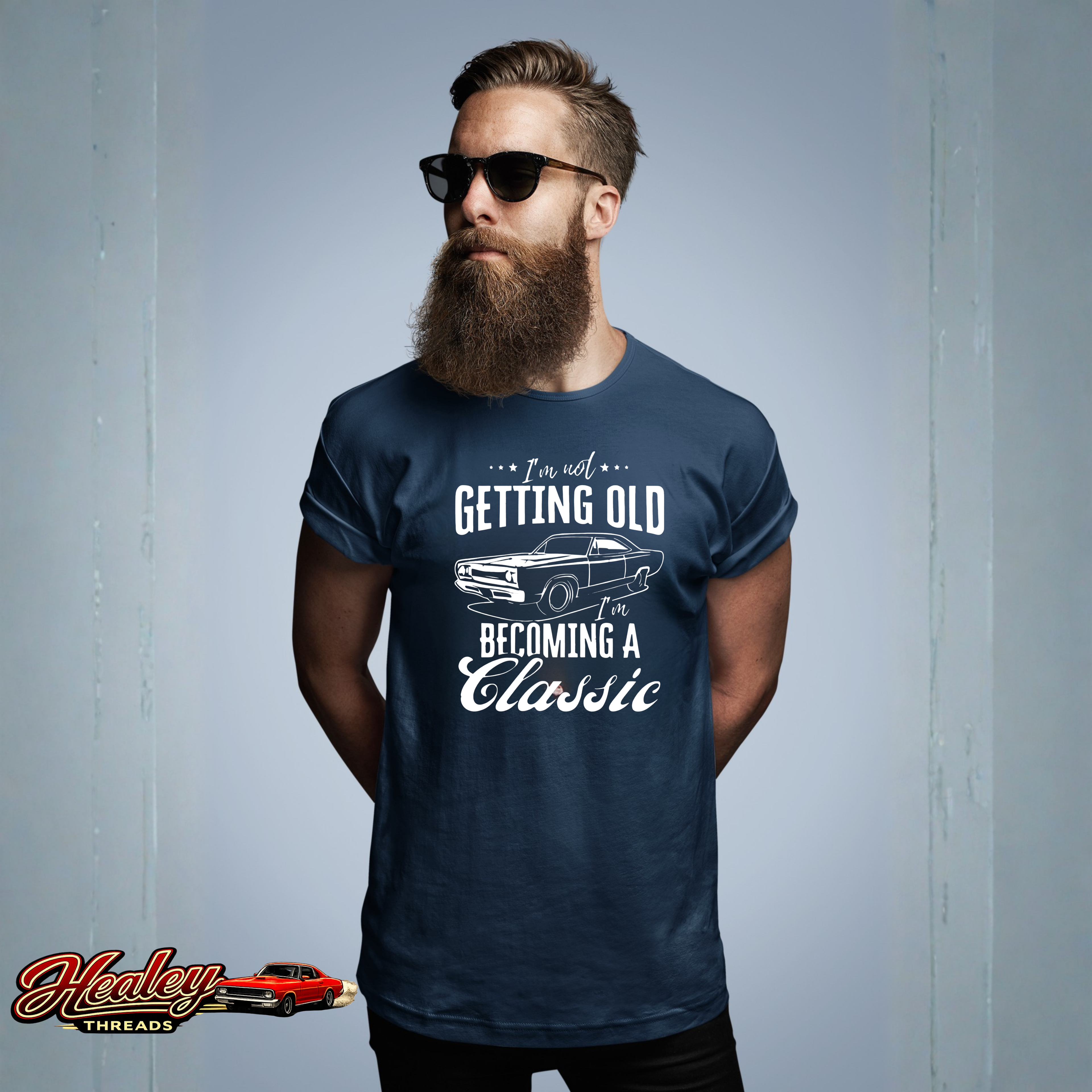 Classic Car Birthday T-Shirt - I'm Becoming a Classic Tee