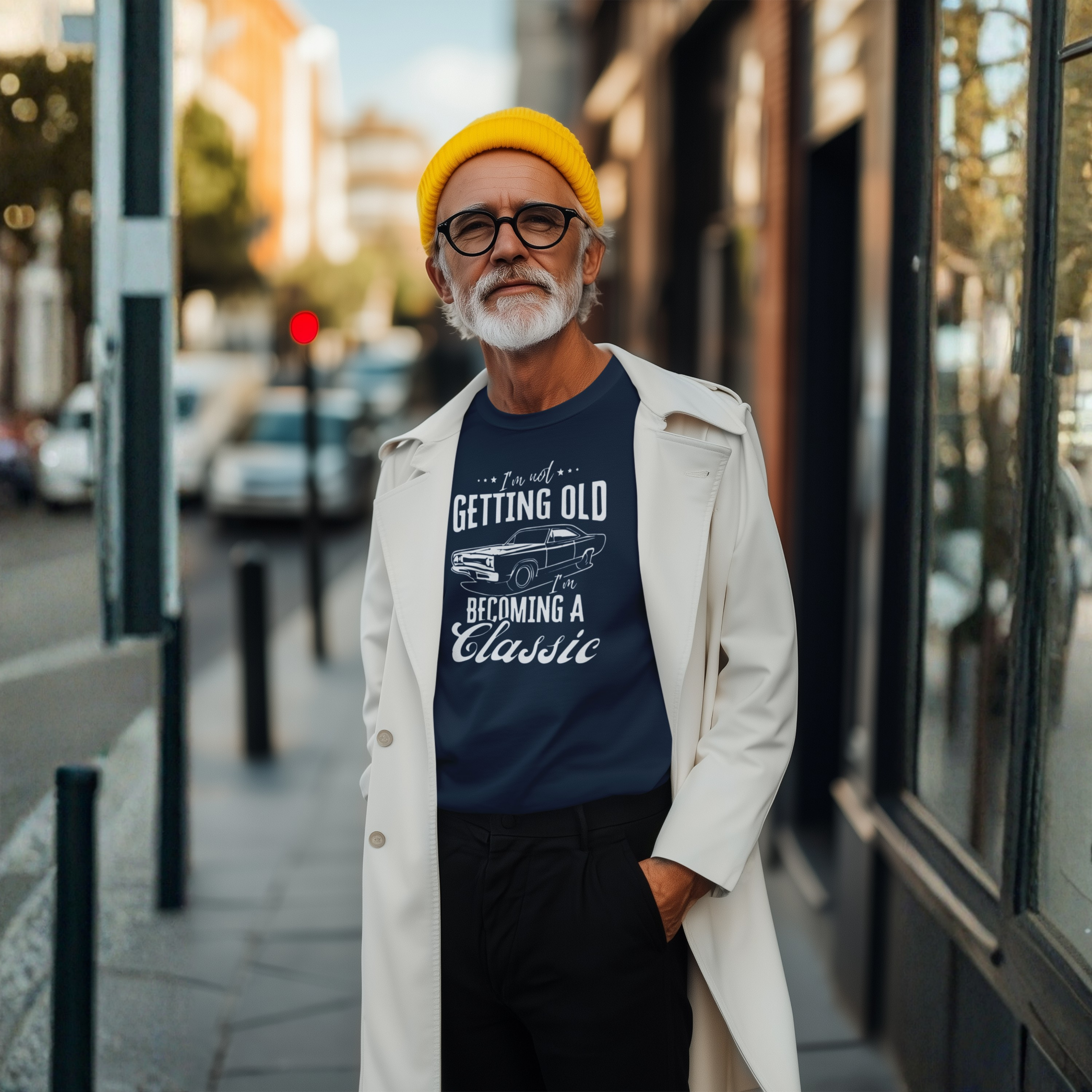 Classic Car Birthday T-Shirt - I'm Becoming a Classic Tee