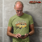 Vintage Muscle Car T-Shirt – Rebel Soul Retro Auto Tee
