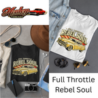 Vintage Muscle Car T-Shirt – Rebel Soul Retro Auto Tee