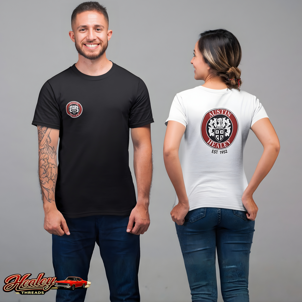 Austin Healey T Shirt – Classic British Crest Tee