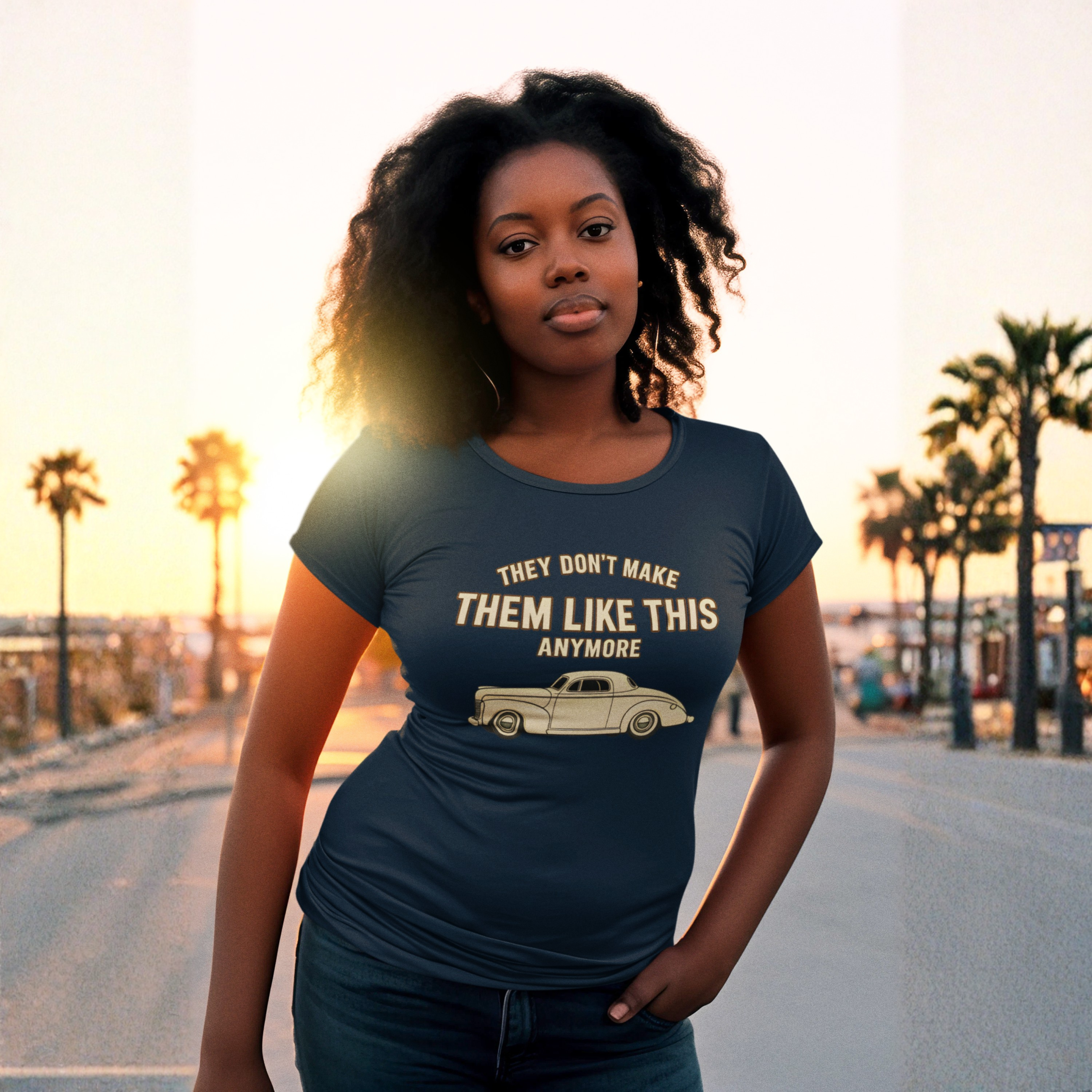 Vintage Car Tee - “They Don’t Make Them Like This Anymore” Classic Retro Car T-Shirt