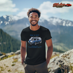 Born to Race Vintage Muscle Car Tee - Classic Racing Graphic T-Shirt