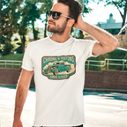 Chrome and Pistons T-Shirt – Vintage Hot Rod Graphic Tee