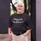 Analog Soul in a Digital World T-Shirt - Vintage Lifestyle Tee