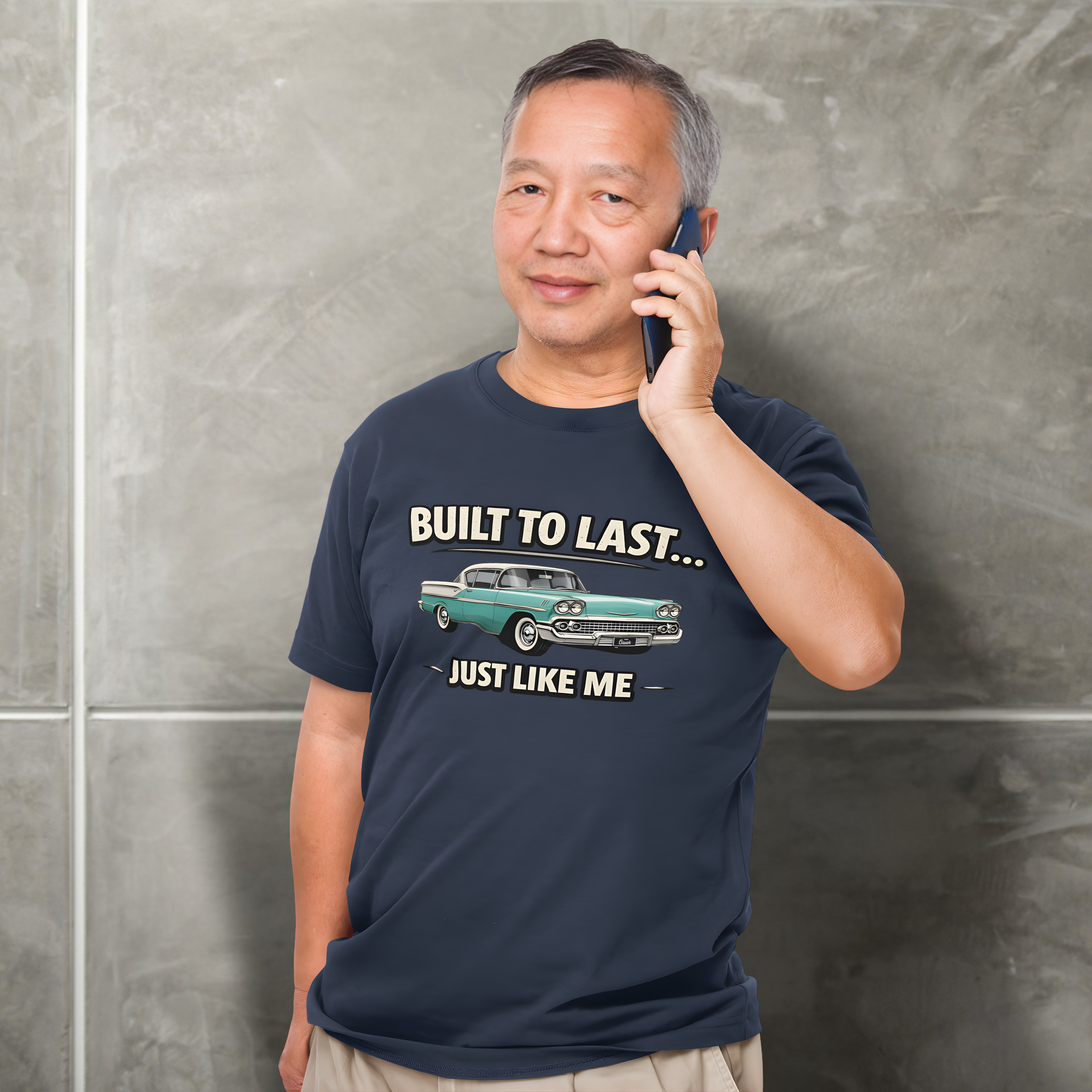 Built To Last Just Like Me | Classic American Car Tee
