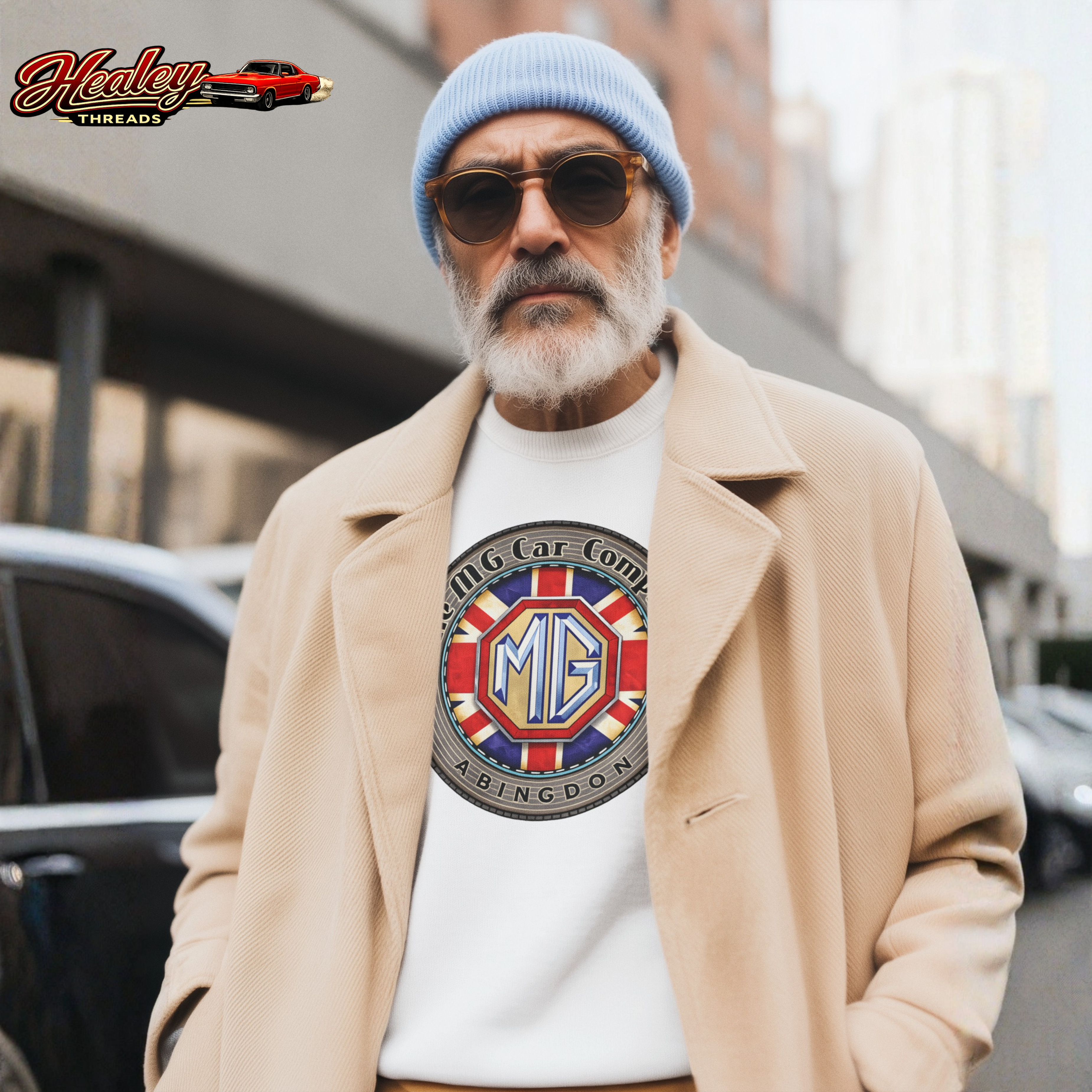 MG Car Company Vintage T-Shirt - British Classic Car Tee