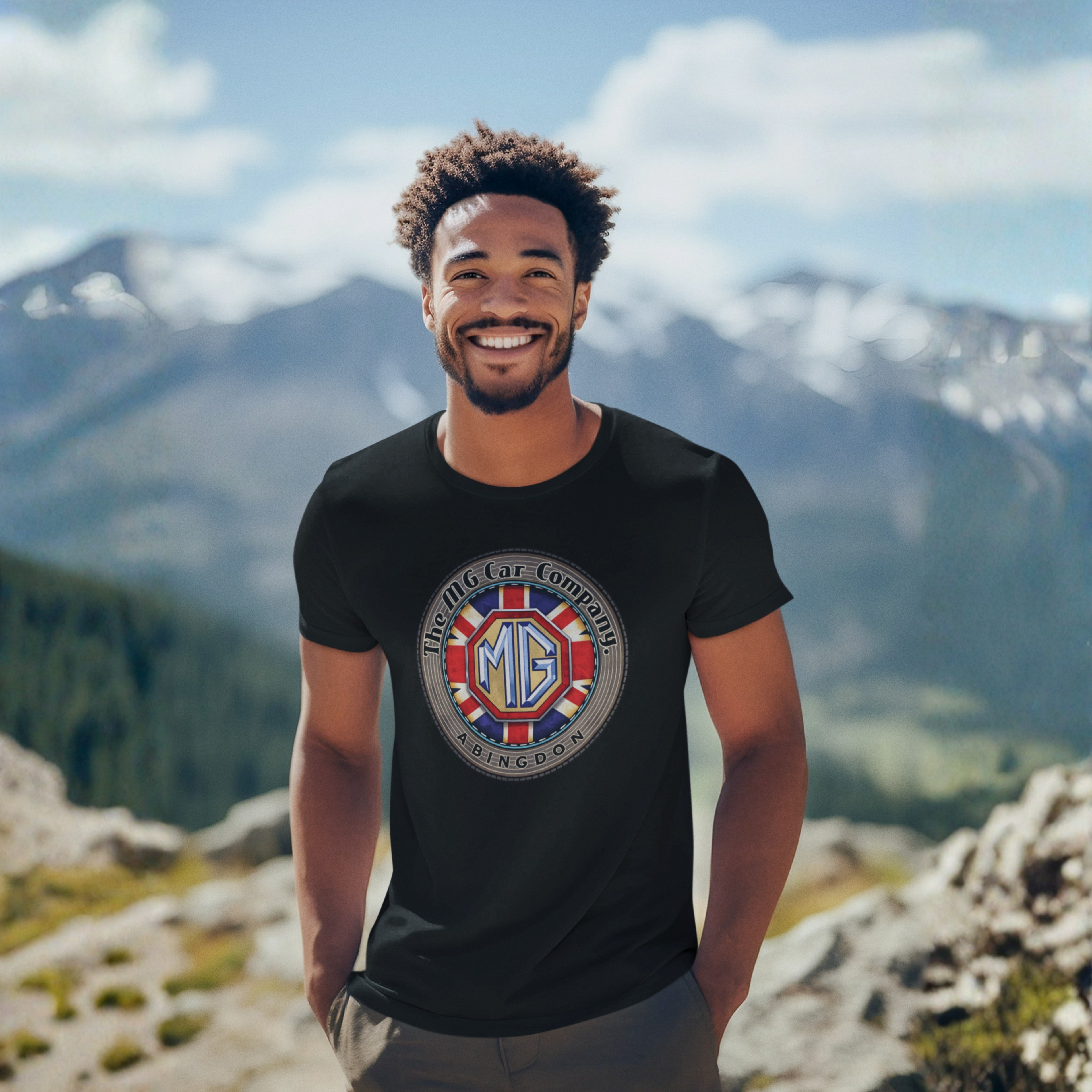 MG Car Company Vintage T-Shirt - British Classic Car Tee