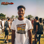 Engine On Vintage Car T-Shirt - Retro Classic Auto Tee