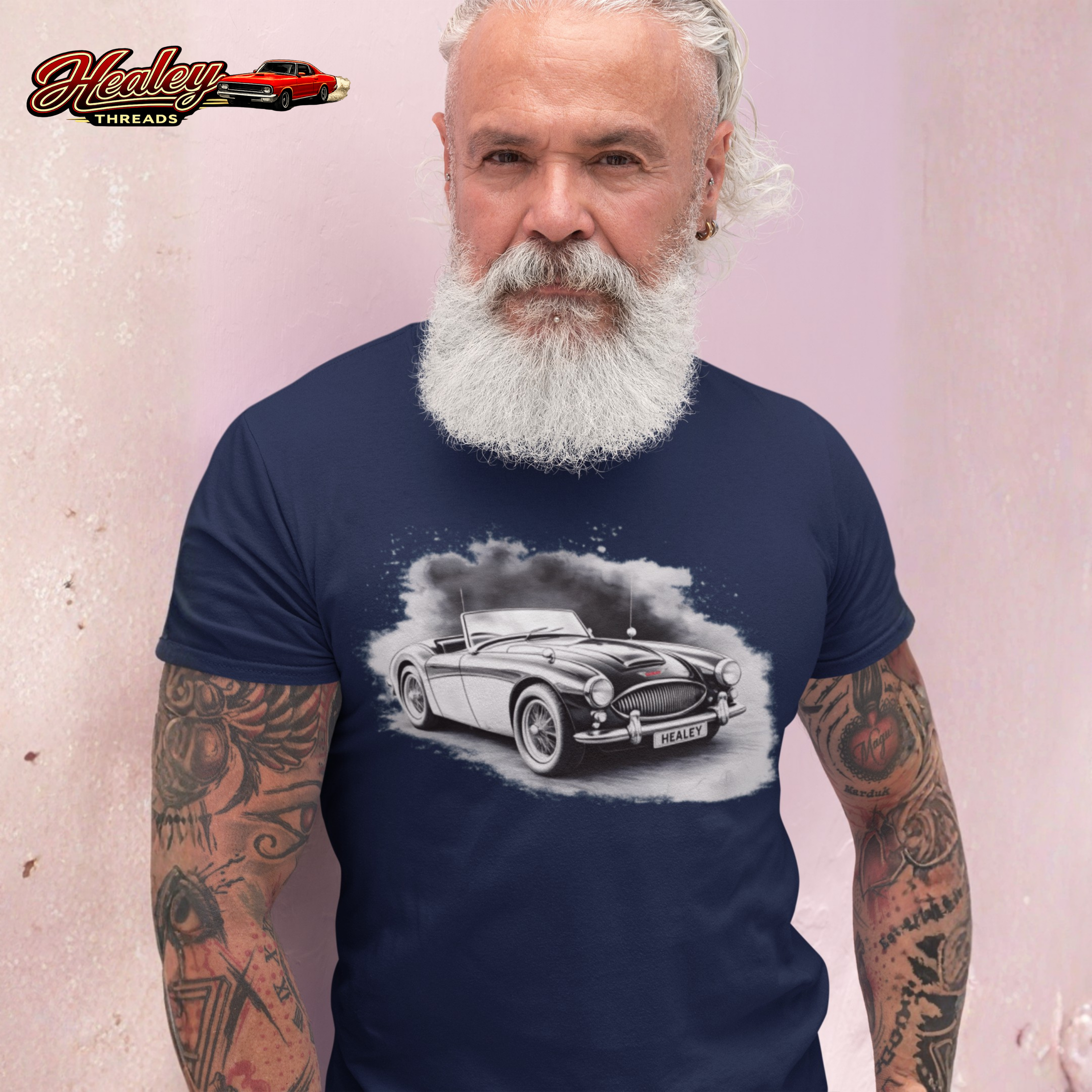 Austin Healey Classic Car T-Shirt - Healey Threads Tee