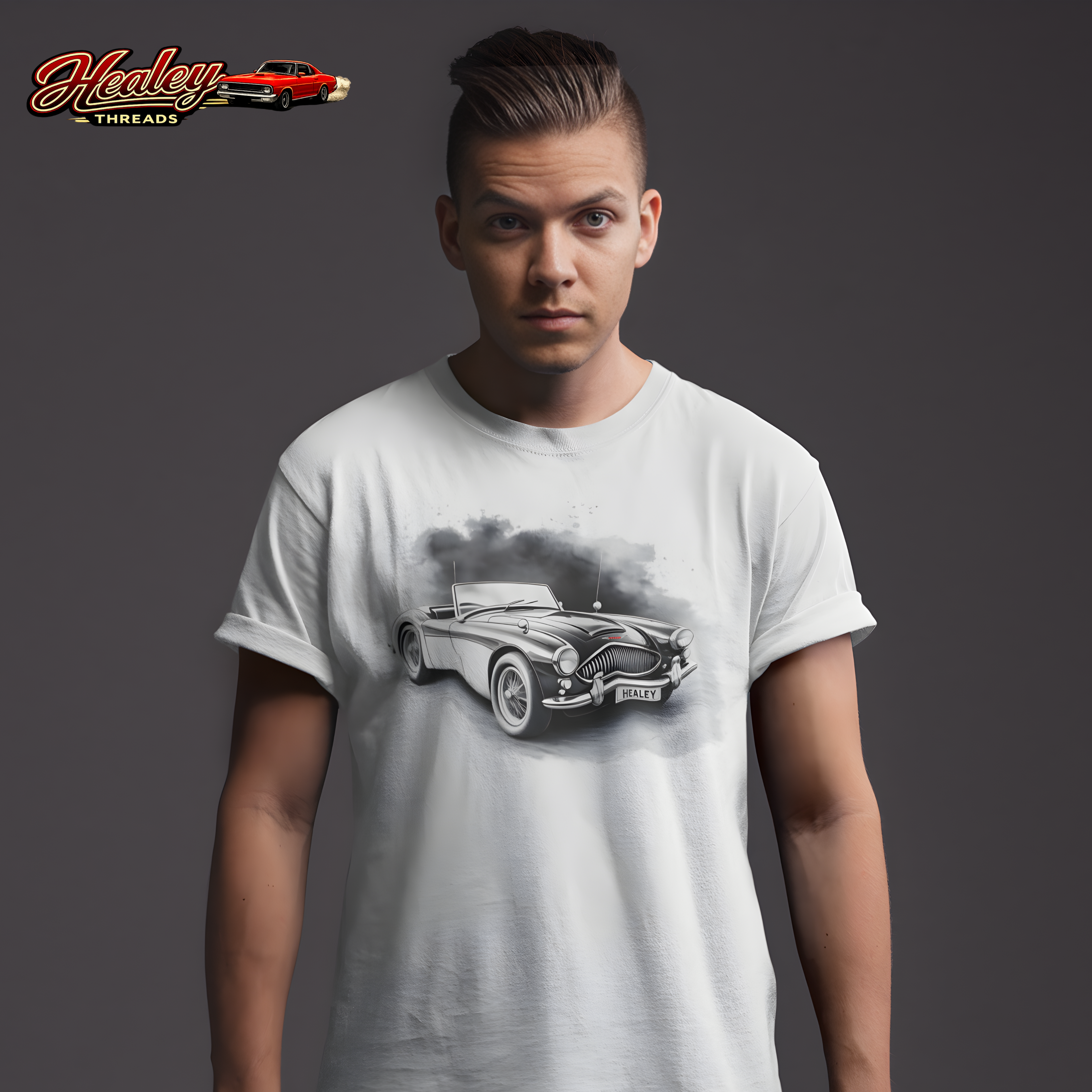 Austin Healey Classic Car T-Shirt - Healey Threads Tee