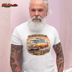 Life Is Too Short Retro Van Tee | Vintage Road Trip Shirt