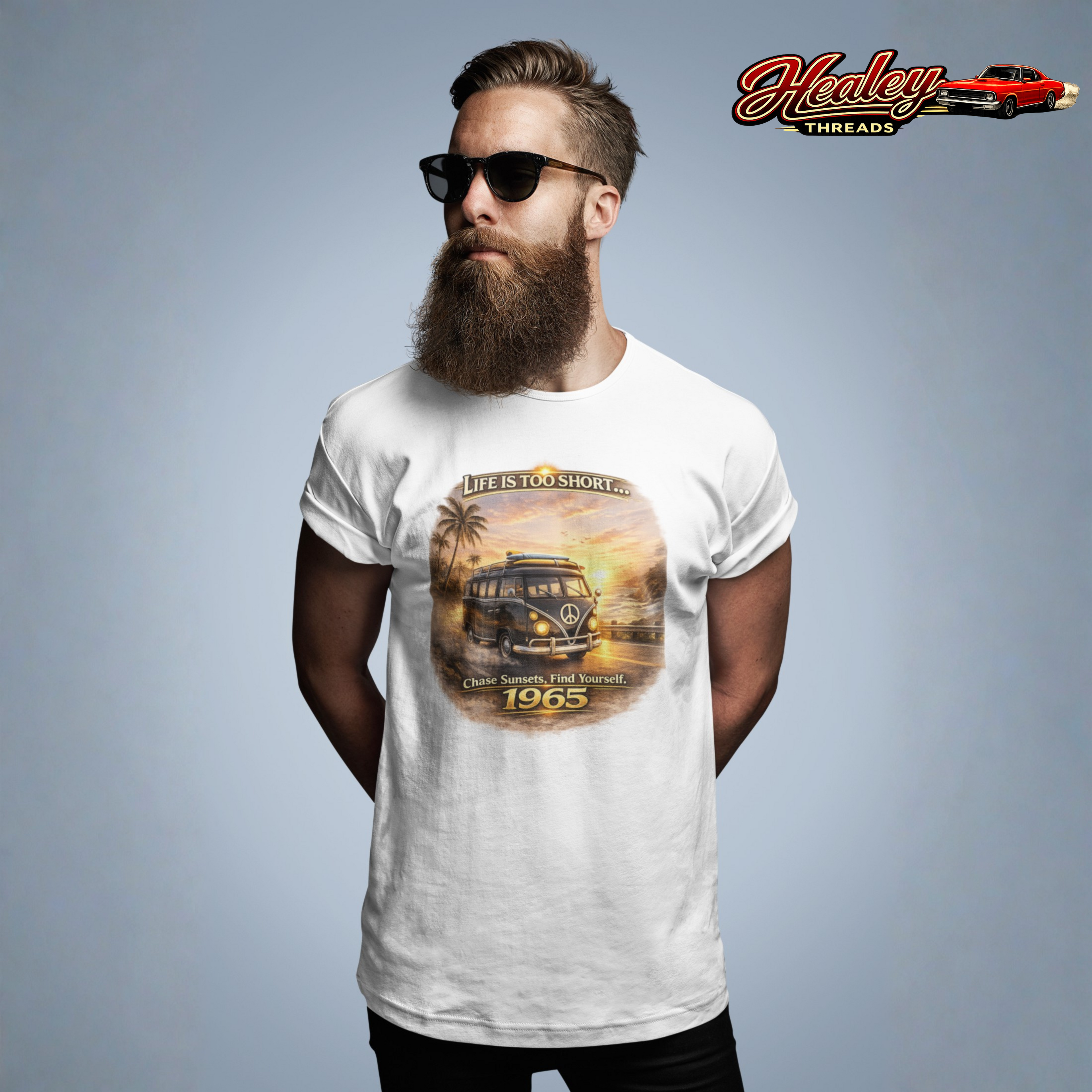 Vintage Van Life T-Shirt 1965 - Healey Threads Tee
