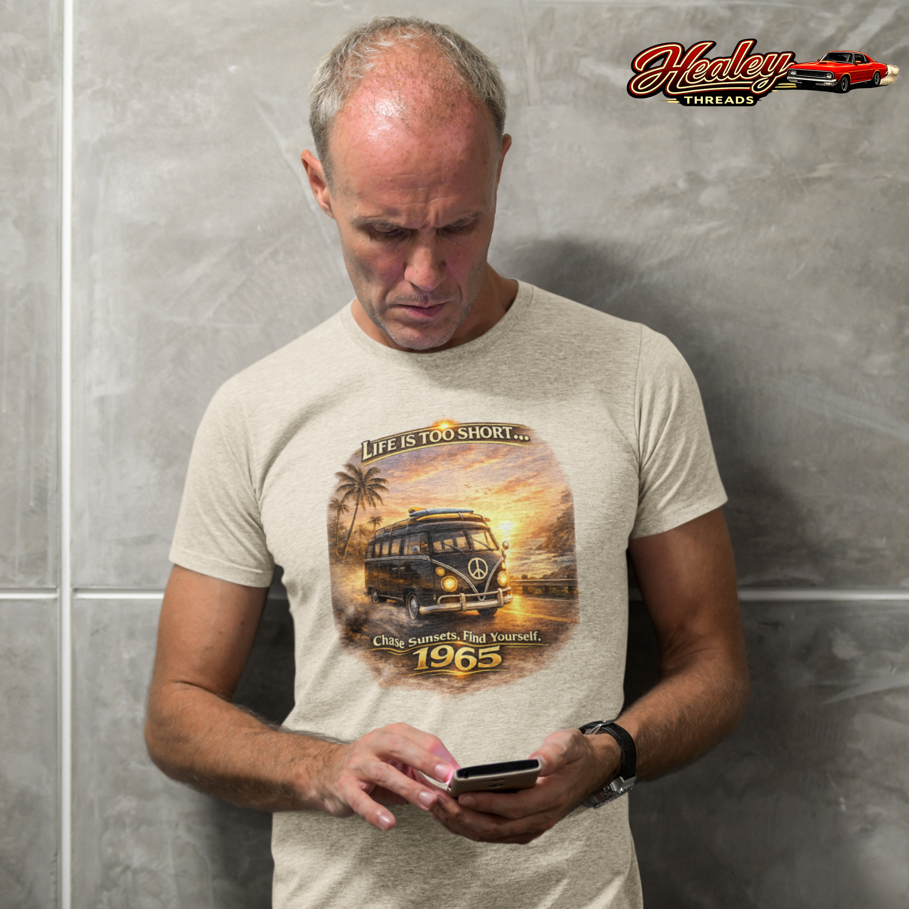 Vintage Van Life T-Shirt 1965 - Healey Threads Tee