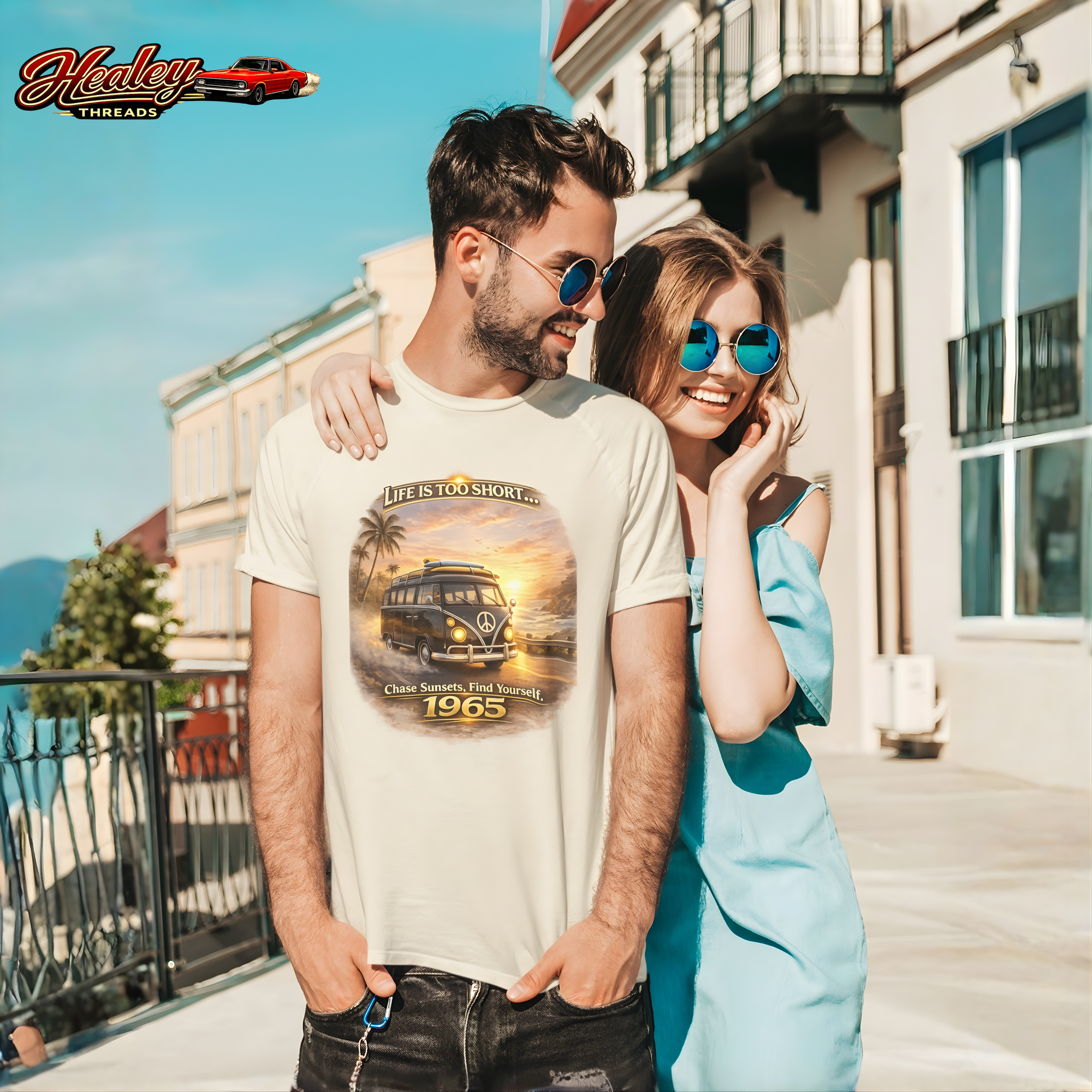 Vintage Van Life T-Shirt 1965 - Healey Threads Tee