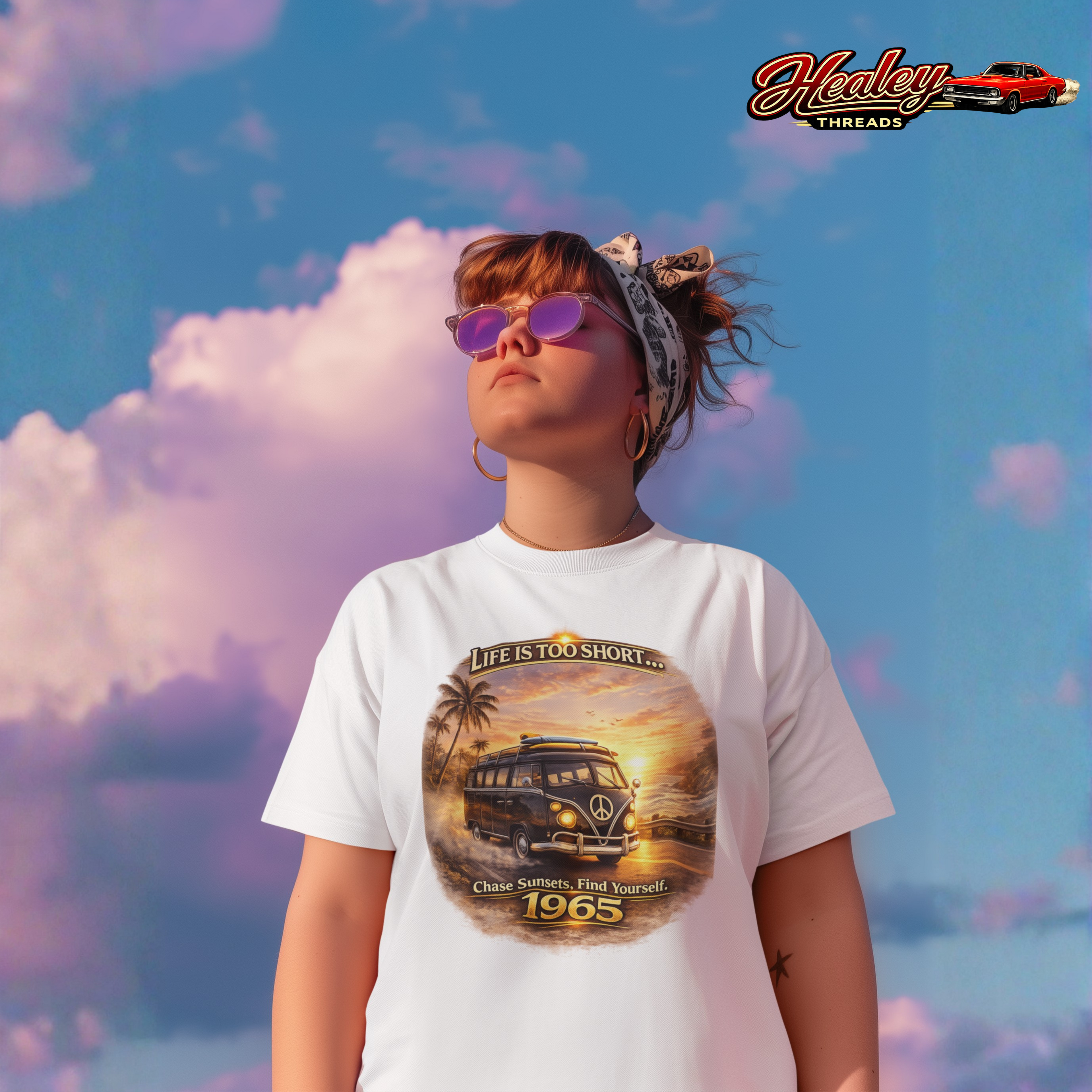 Vintage Van Life T-Shirt 1965 - Healey Threads Tee