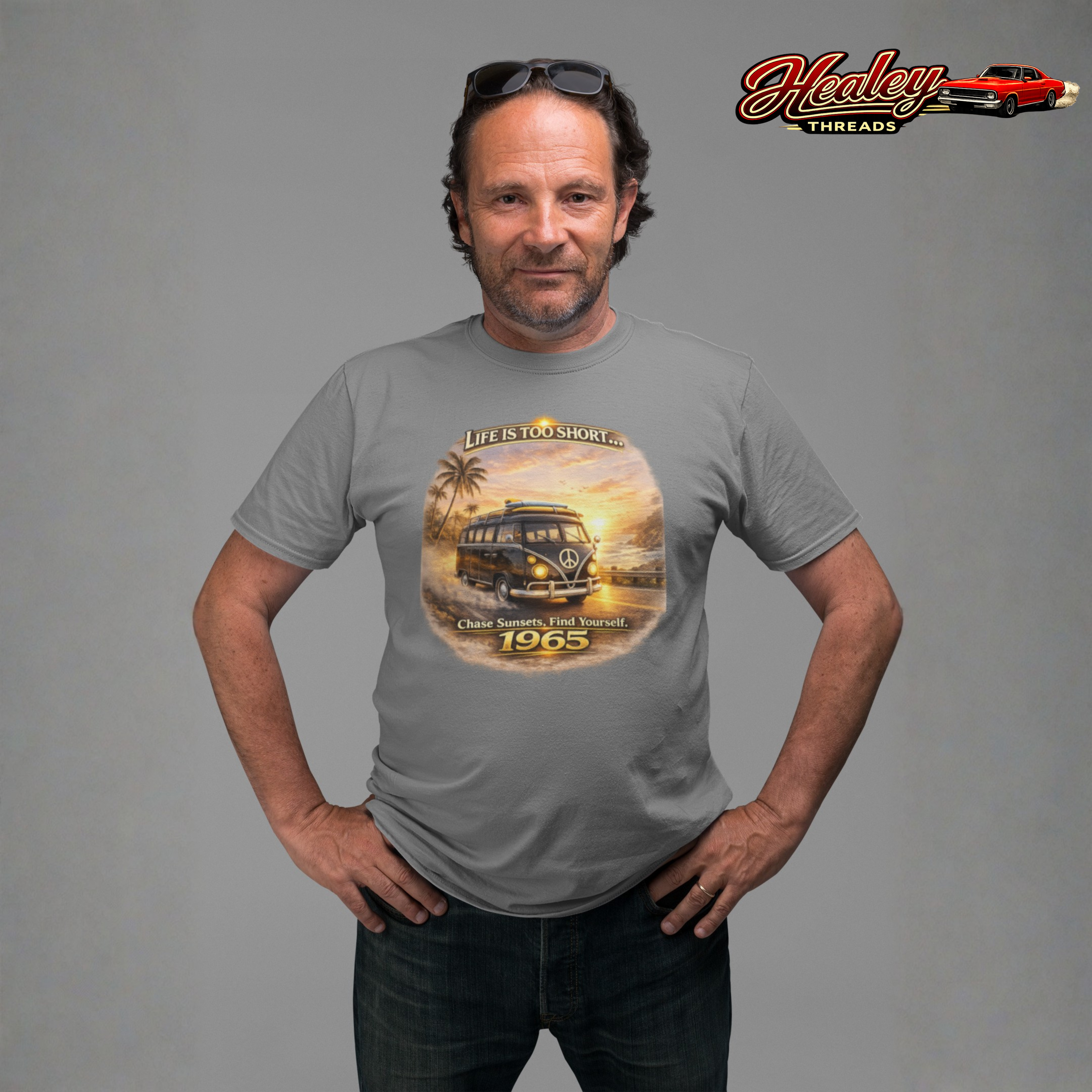 Vintage Van Life T-Shirt 1965 - Healey Threads Tee