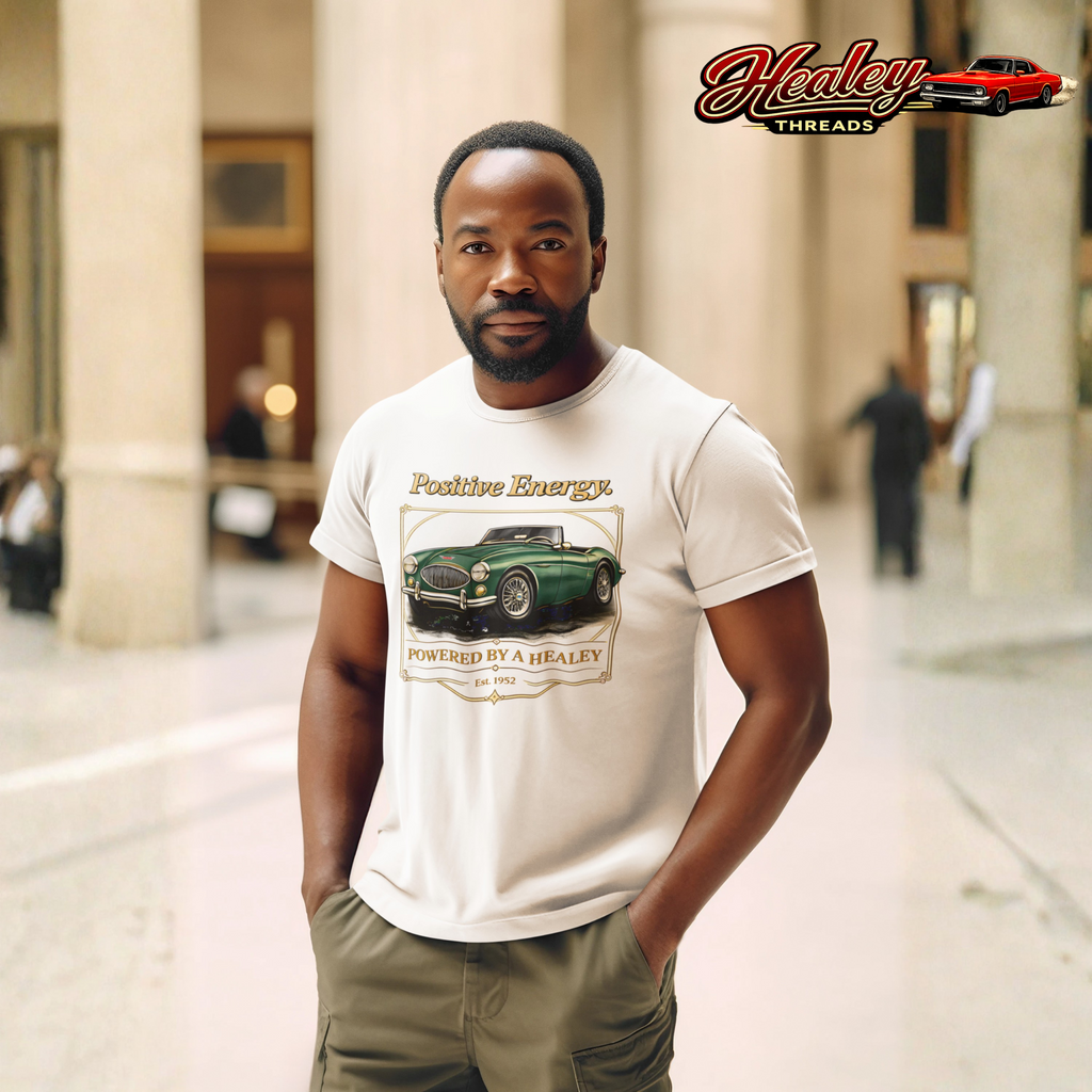 Positive Energy Classic Roadster Tee | Vintage Car Gift