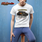 Chrome Fire Attitude Hot Rod Tee | Classic Car Gift Shirt