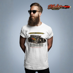 Chrome Fire Attitude Hot Rod Tee | Classic Car Gift Shirt