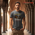 Chrome Fire Attitude Hot Rod Tee | Classic Car Gift Shirt