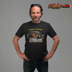Chrome Fire Attitude Hot Rod Tee | Classic Car Gift Shirt
