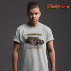 Chrome Fire Attitude Hot Rod Tee | Classic Car Gift Shirt