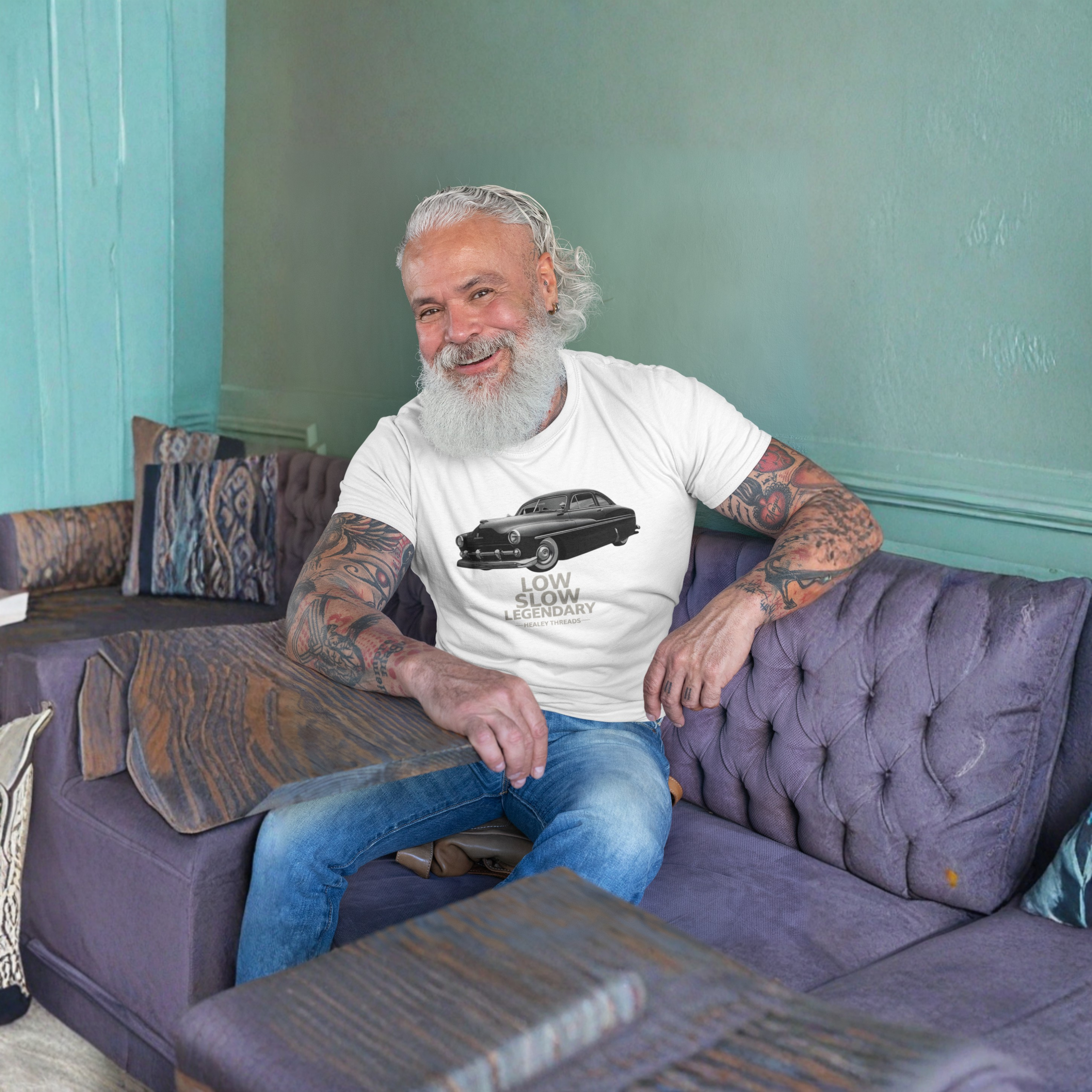 Low Slow Legendary Tee | Classic Lead Sled Car Shirt