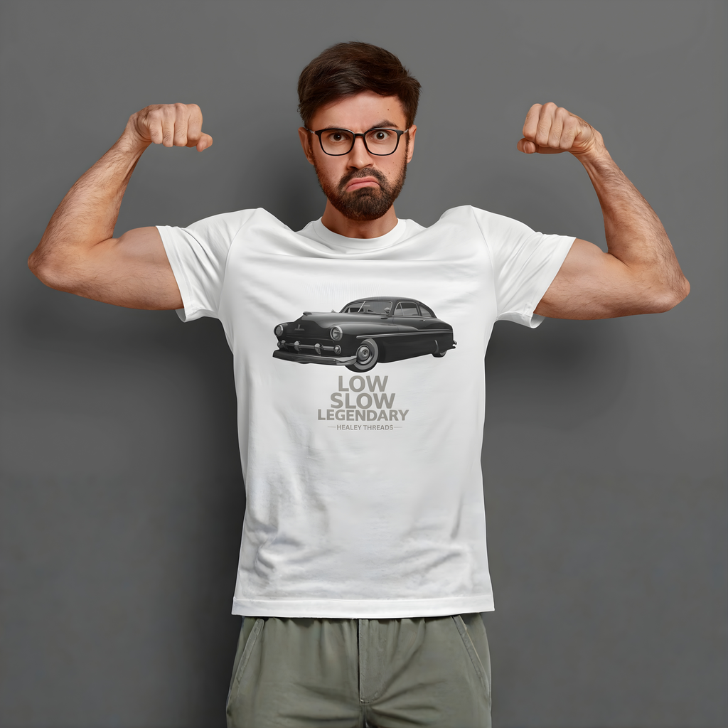 Low Slow Legendary Tee | Classic Lead Sled Car Shirt