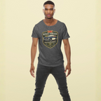 Vintage British Roadster Badge Tee | Classic Racing Shirt