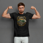 American Muscle Custom Built Tee | Retro Hot Rod Shirt