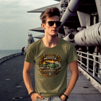 American Muscle Custom Built Tee | Retro Hot Rod Shirt