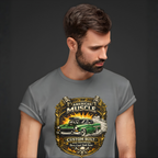 American Muscle Custom Built Tee | Retro Hot Rod Shirt