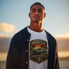 Legends Never Rust American Muscle Tee | Classic Car Shirt